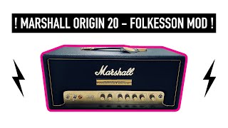 Marshall Origin 20  Folkesson Mod No Talking [upl. by Golden]