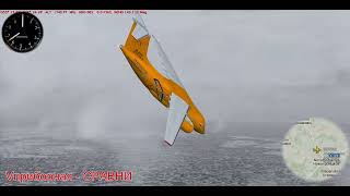 Saratov Airlines Flight 703  Crash Animation  CVR [upl. by Uoliram]