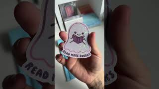 ASMR packing Halloween sticker order asmrpacking halloween stickershop bookish cuteghost asmr [upl. by Ltney]