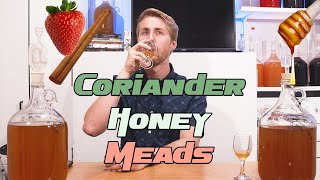 Two Different Coriander Honey Mead Recipes [upl. by Anerual661]