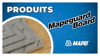 Installation de Mapeguard Board de MAPEI [upl. by Elleynod]