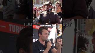 Charlie Kirk leaves this guy SPEECHLESS⁉️✅❌ charliekirk debate [upl. by Soble]