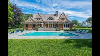 Stunning Stone and Shingled Estate in Newport Rhode Island  Sothebys International Realty [upl. by Teerprah]