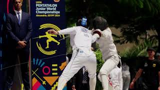 UIPM 2024 Pentathlon Junior World Championships  Womens Final highlights [upl. by Pomeroy]