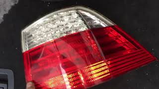 How to remove BMW 5 Series Touring E61 Rear Lights [upl. by Grosvenor]