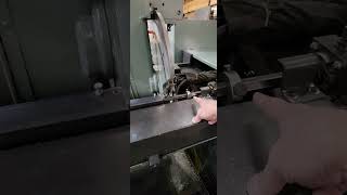 Marvel MV 525 Vertical Mitering Bandsaw Demo [upl. by Alyks347]