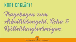 Arbeitsunfähigkeit wie geht es weiter Wiedereingliederung oder befristete Rente [upl. by Glori]