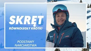 SKRĘT RÓWNOLEGŁY KRÓTKI  NAUKA NARCIARSTWA BY DECATHLON [upl. by Prior]