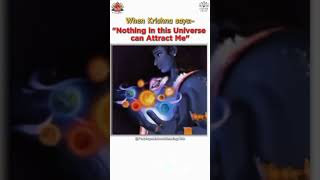 Nothing can attract him🤗🙏❤️shortvideos krishnaconsciousnesslordkrishna love bhaktiyoga bhakti [upl. by Lyndell]