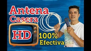 COMO HACER UNA ANTENA HD CASERA 2023 Como ver tv hd señal abierta Antena digital tv digital [upl. by Rimaa]