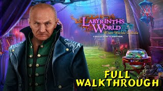 Lets Play  Labyrinths of the World 8  When Worlds Collide  Full Walkthrough [upl. by Llehsor]