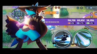 Lucario Extreme Speed is deadly if you know how to play it properly Pokemon Unite Lucario Gameplay🎃🎃 [upl. by Aneerol172]