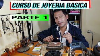 CURSO DE JOYERIA BASICA herramientas para joyería how to make jewelry at home for beginners [upl. by Dyanne]