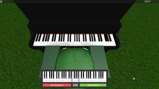 Roblox Virtual Piano  Roses by Chainsmokers [upl. by Vivien172]