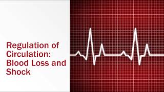 Regulation of Circulation Blood Loss and Shock [upl. by Atirma]