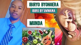 DORE IBIRYO BYONGERA IBIRO BYUMWANA VUBA KU MUGORE UTWITE [upl. by Schrick]