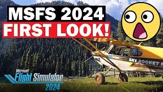 Microsoft Flight Simulator 2024 FIRST LOOK MIXED EMOTIONS Tech ALPHA TEST [upl. by Airbmac]