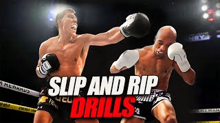 SLIP amp RIP FLOW DRILLS FOR KICKBOXING amp MMA  WWWBAZOOKATRAININGCOM [upl. by Nirehtac791]