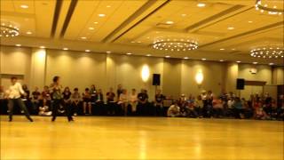 Wrong Side Slide Line Dance Demo at Windy City [upl. by Ygief220]