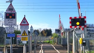 Manor Way Level Crossing London Before Closure [upl. by Coad]