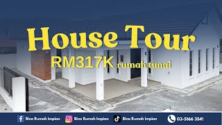 Rumah Banglo Harga Binaan 317K Tunai  Rumah Peribadi [upl. by Eigna186]