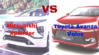 New Mitsubishi Xpander vs Toyota Avanza Veloz [upl. by Rickard]