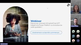 WebinarDécouvrez comment AlCopilotChatGPT intégré à PowerPlatform va révolutionner votre quotidien [upl. by Neom]