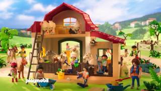 PLAYMOBIL  Le Poney Club Français [upl. by Nahgrom]