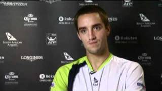 Troicki Talks About Tokyo Victory Over Melzer [upl. by Labannah346]