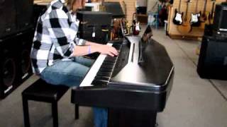 Yamaha Clavinova CVP35 Digital PianoGravity Music GearDemo Video [upl. by Annahsor]