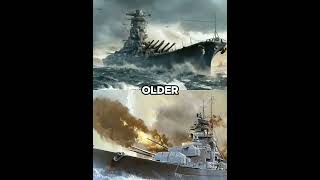 IJN Yamato VS KMS Bismarck battleshipcomparison [upl. by Eille]