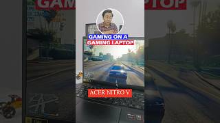 Playing GTA 5 on RTX 4050 Gaming Laptop Acer Nitro V acer [upl. by Anilok]