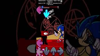 FNF VS Sonic Hahanotscary Bloodshed legacy redux Fight challenge Shorts [upl. by Spain]