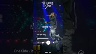 Iyanya ft Mayorkun amp Tekno  One Side Remix Lyrics lyricstrybe afrobeats [upl. by Wenz]