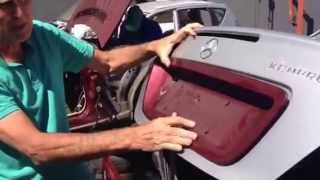 How to open Mercedes trunkboot without Key [upl. by Loos954]