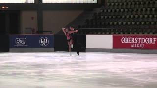 Nebelhorn Trophy 2011 Cathy REED Chris REED JPN SD [upl. by Llerrej]