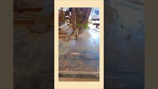 Slicing both side of dchair foot carpentry ideas woodworker woodworking viralvideo [upl. by Eirrem]