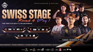 🔴LIVE  MLBB M6 World Championship  Swiss Stage Round 4 Day 1 [upl. by Estell724]