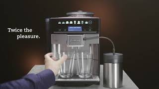 Siemens EQ6 Plus Fully Automatic Coffee Machine TE655203RW [upl. by Ennyleuqcaj]