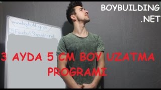 3 Ayda 5 Cm Boy Uzatma Programı [upl. by Anaehr]