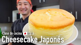 Todos los detalles de Cheesecake Japonés Clase de cocina japonesa Ep6  Cocina japonesa con Yuta [upl. by Adnilav822]