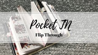 Pocket Travelers Notebook Flip Through [upl. by Johnette761]