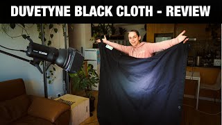 TRP Worldwide Duvetyne Commando  Black Solid Cloth  Unboxing amp Review [upl. by Meryl12]