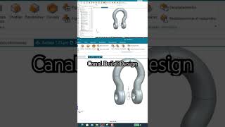 Grillete Crosby en Siemens NX solidworks 3d siemensnx engineering [upl. by Terbecki]