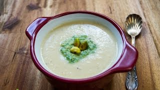 PetersilienwurzelSuppe  Vorspeise Weihnachtsmenü mit DerBioKoch  Rezept und Anleitung [upl. by Nnayhs]