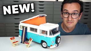 LEGO 10279 VOLKSWAGEN T2 Camper Van REVIEW [upl. by Coster853]