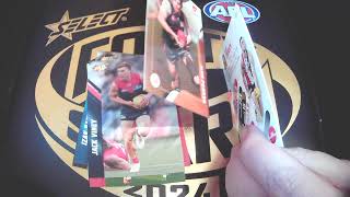 PackaDay Select 2024 AFL Footy Stars Card Unwrapping 0904 [upl. by Klara824]