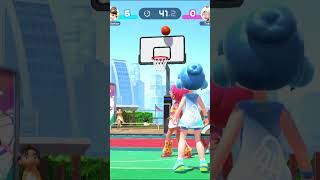 Lucky 3 pointer by Stellation esports basketball nintendoswitchsports switchsports [upl. by Akitahs]