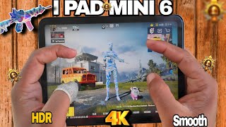 I PAD MINI 6 PUBG TEST 🇵🇰🥰 60 FPS GAMPLAY  Smooth  HDR 😱7K HAROON [upl. by Rakso]