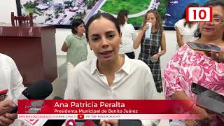 Ana Paty Peralta Delitos de alto impacto disminuyen 30 en Cancún [upl. by Pickard278]